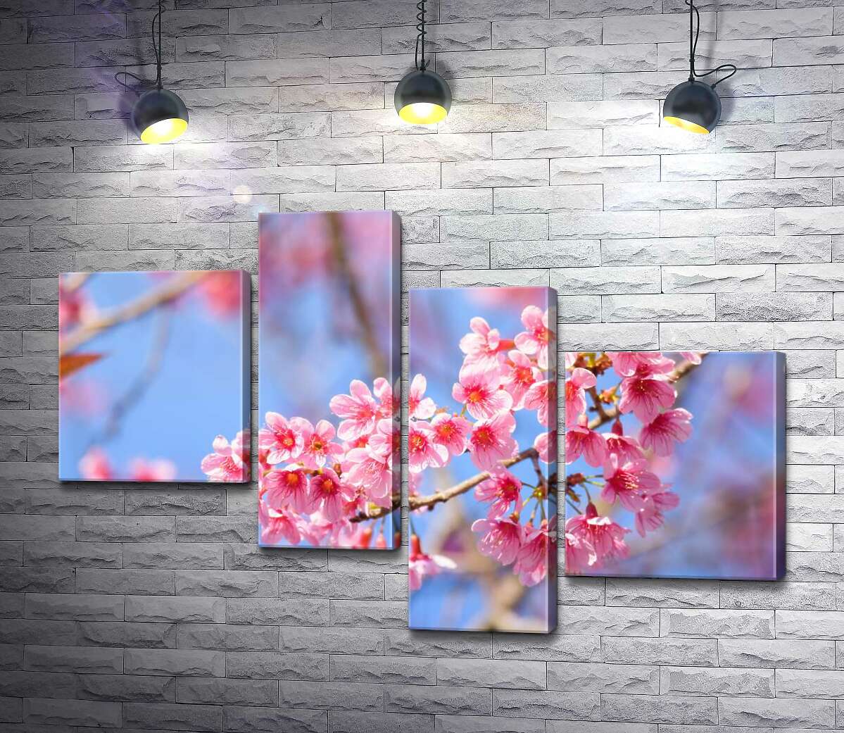 Модульная картина ArtPoster Воздушная ветка, усеянная нежными цветами персика 130x89 см Модуль №20
Модульная картина ArtPoster Воздушная ветка, усеянная нежными цветами персика 130x89 см Модуль №20