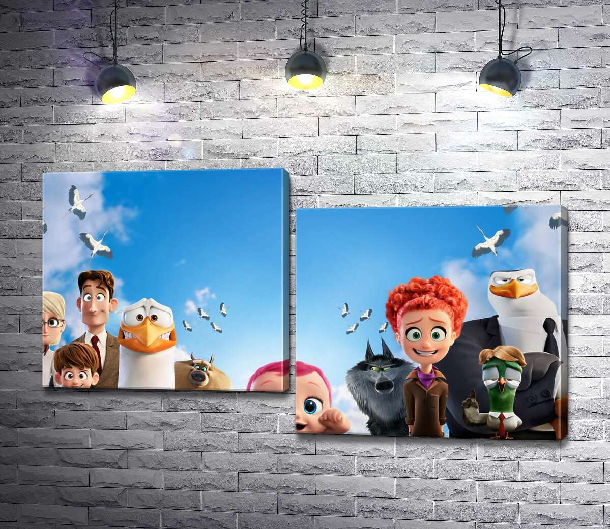 Модульная картина ArtPoster Веселый постер с персонажами мультфильма "Аисты" 130x74 см Модуль №5
Модульная картина ArtPoster Веселый постер с персонажами мультфильма "Аисты" 130x74 см Модуль №5