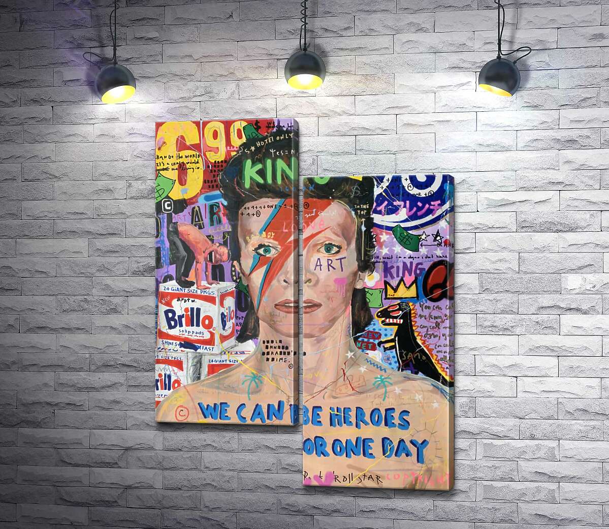 Модульная картина ArtPoster Бови Больт (Bowie Bolt) - Джисбар 50x68 см Модуль №5
Модульная картина ArtPoster Бови Больт (Bowie Bolt) - Джисбар 50x68 см Модуль №5