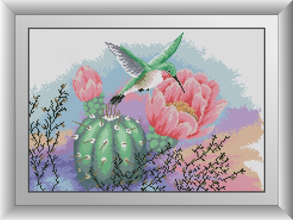 Алмазная мозаика Колибри и кактус Dream Art 30489 34x49см 25 цветов, квадр.стразы, полная зашивка. Набор алмазной вышивки
Алмазная мозаика Колибри и кактус Dream Art 30489 34x49см 25 цветов, квадр.стразы, полная зашивка. Набор алмазной вышивки