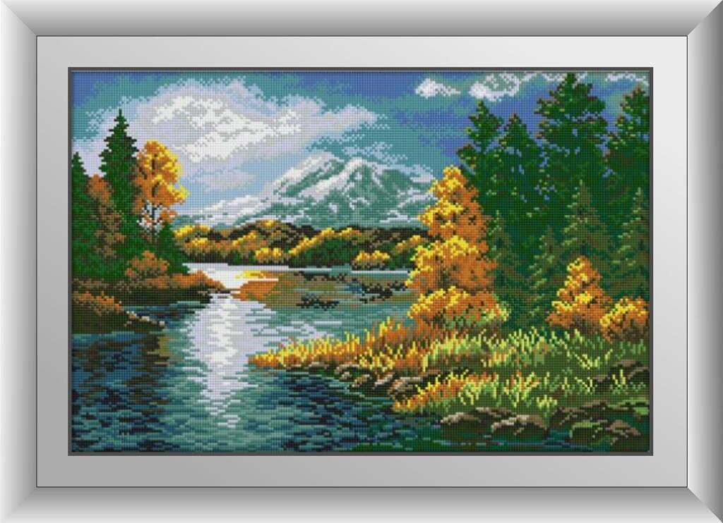Алмазная мозаика Затишье на реке Dream Art 30463 40x57см 27 цветов, квадр.стразы, полная зашивка. Набор алмазной вышивки
Алмазная мозаика Затишье на реке Dream Art 30463 40x57см 27 цветов, квадр.стразы, полная зашивка. Набор алмазной вышивки