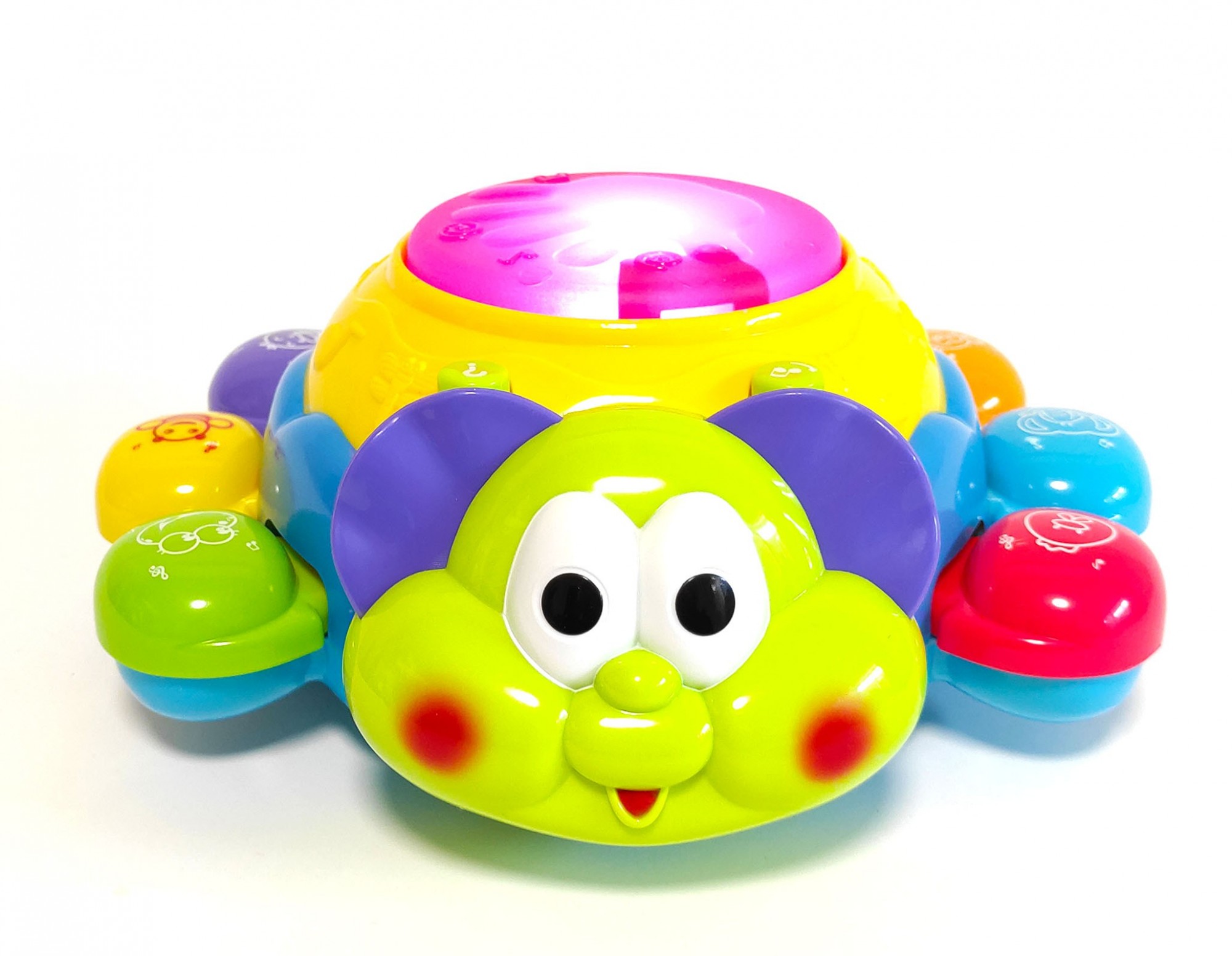 Музыкальная интерактивная развивающая игрушка-каталка Limo Toys 22 см "Жучок" на русском языке Разноцветный
Музыкальная интерактивная развивающая игрушка-каталка Limo Toys 22 см "Жучок" на русском языке Разноцветный