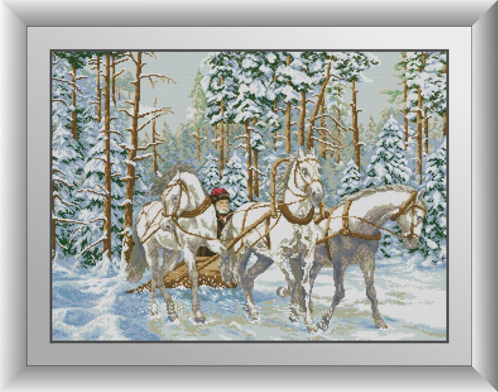 Алмазная мозаика Зимняя тройка Dream Art 30167 50х70см 25 цветов, квадр.стразы, полная зашивка. Набор алмазной вышивки
Алмазная мозаика Зимняя тройка Dream Art 30167 50х70см 25 цветов, квадр.стразы, полная зашивка. Набор алмазной вышивки