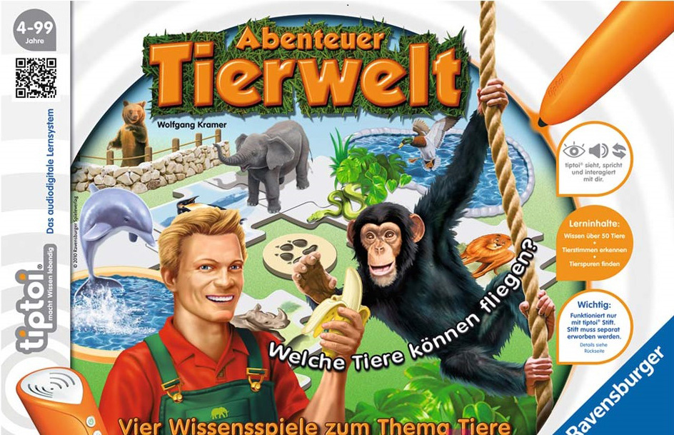 Набор игровой Ravensburger Приключения в мире животных (00726) (4005556007264)
Набор игровой Ravensburger Приключения в мире животных (00726) (4005556007264)