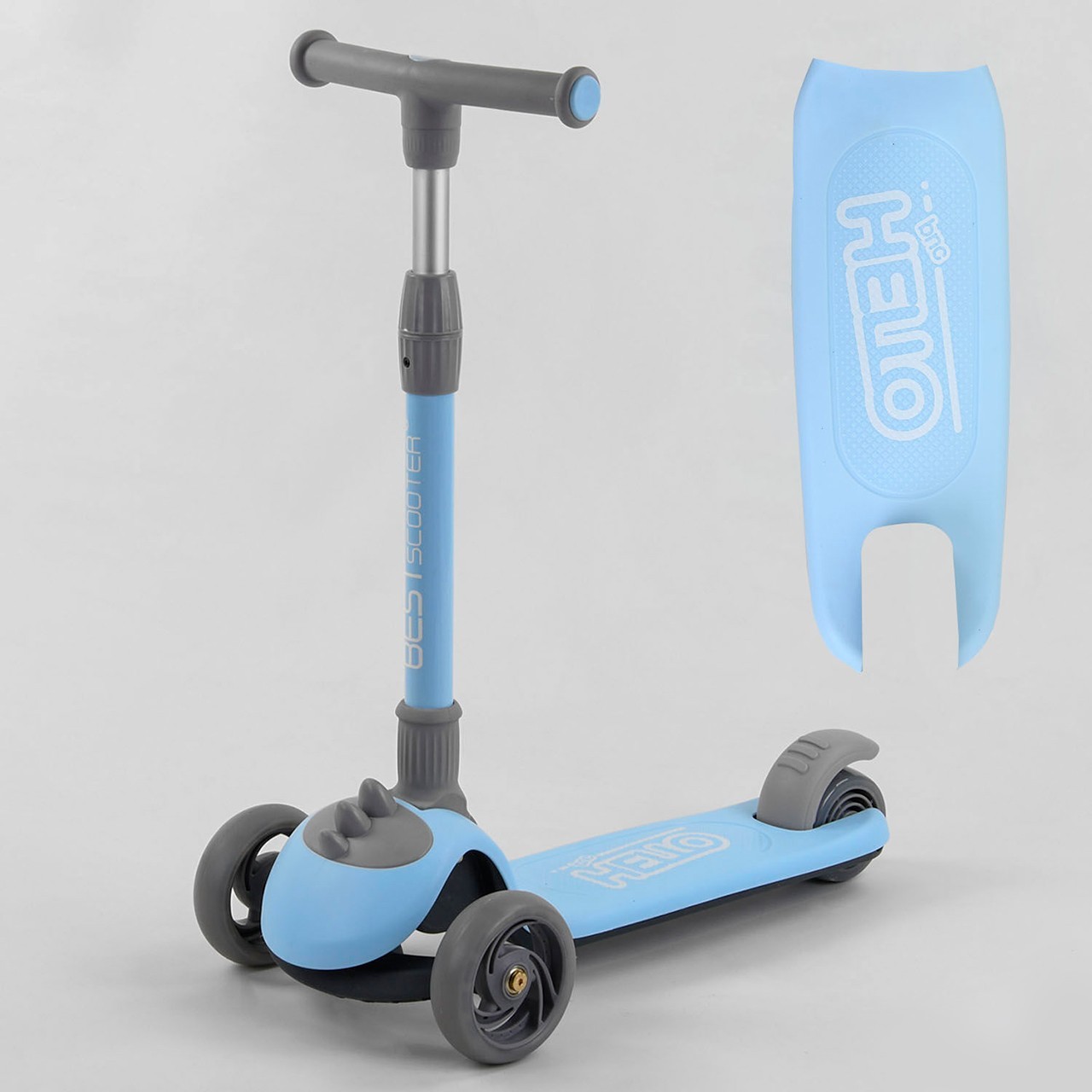 Самокат Best Scooter синий, трехколесный, складной руль, бесшумные колеса со светом D-0885
Самокат Best Scooter синий, трехколесный, складной руль, бесшумные колеса со светом D-0885