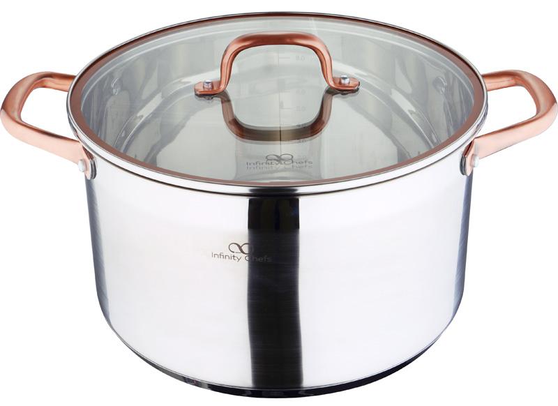 Кастрюля Bergner Infinity Chefs 9.5л со стеклянной крышкой Infinity Chefs BGIC-3506
Кастрюля Bergner Infinity Chefs 9.5л со стеклянной крышкой Infinity Chefs BGIC-3506