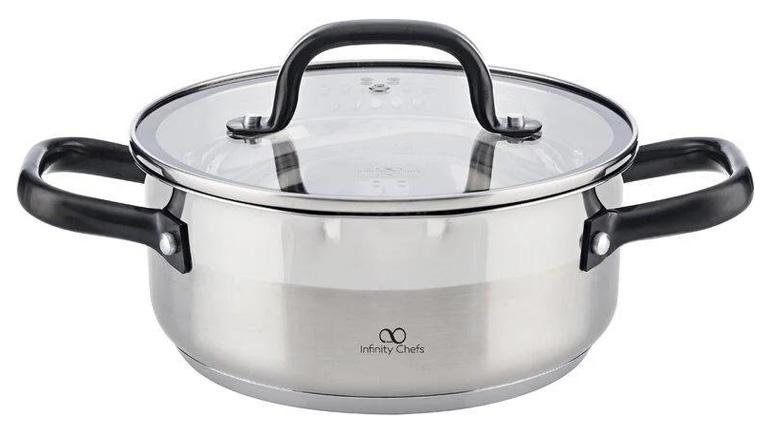 Кастрюля Bergner Infinity Chefs Vita 4л из нержавеющей стали, индукционная Infinity Chefs BGIC-3621
Кастрюля Bergner Infinity Chefs Vita 4л из нержавеющей стали, индукционная Infinity Chefs BGIC-3621