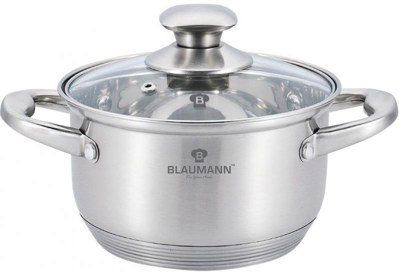 Кастрюля Blaumann Gourmet 6л 24х14.5см из нержавеющей стали со стеклянной крышкой Blaumann BL-3320
Кастрюля Blaumann Gourmet 6л 24х14.5см из нержавеющей стали со стеклянной крышкой Blaumann BL-3320