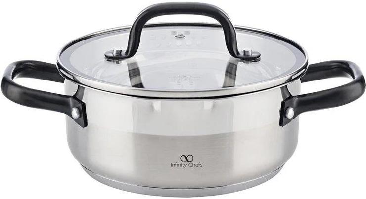 Кастрюля Bergner Infinity Chefs Vita 9л из нержавеющей стали, индукционная Infinity Chefs BGIC-3622
Кастрюля Bergner Infinity Chefs Vita 9л из нержавеющей стали, индукционная Infinity Chefs BGIC-3622