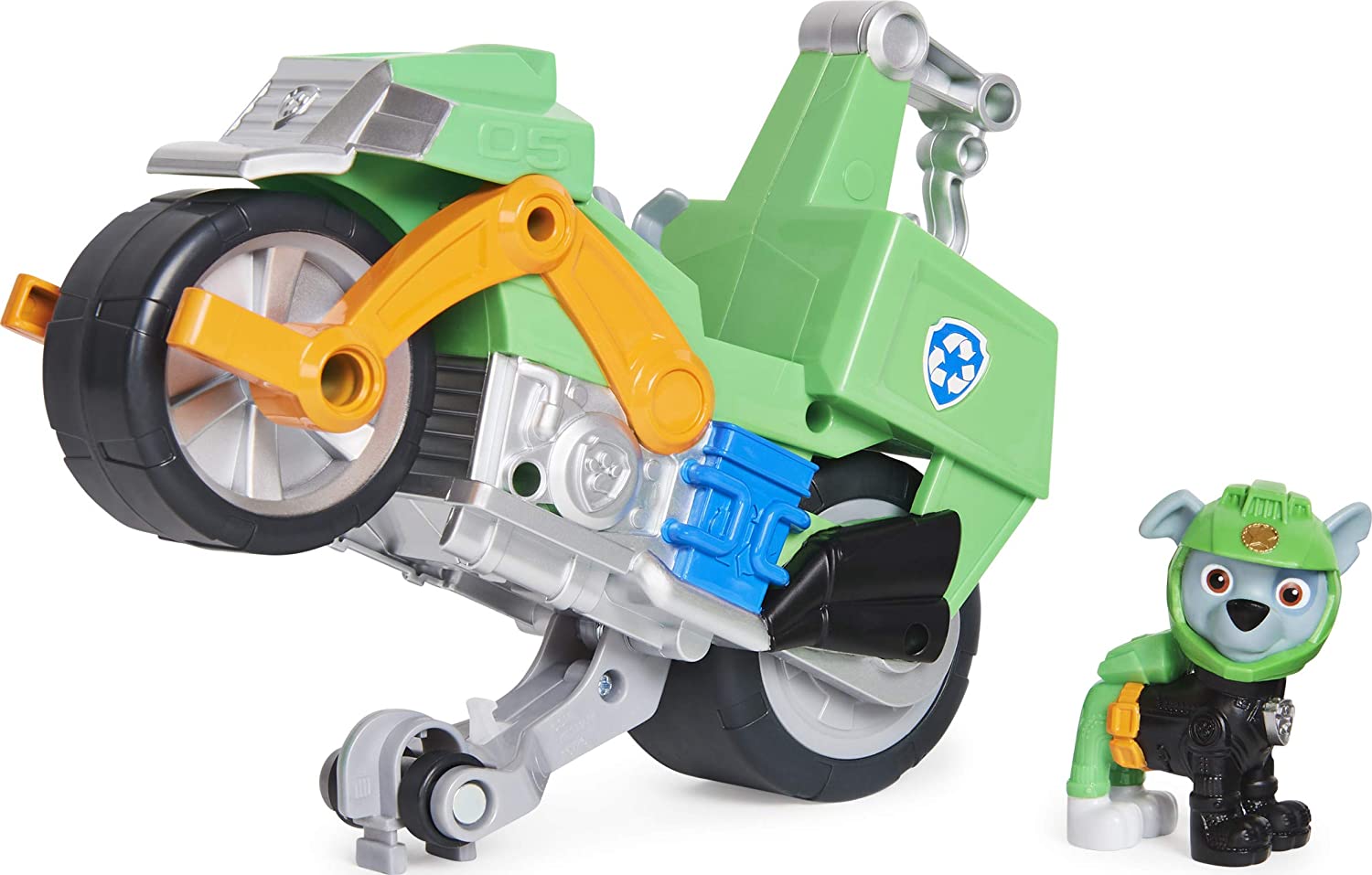Мотоцикл с Фигуркой Рокки Щенячий Патруль Серия Мотощенки Paw Patrol Rocky Motorcycle Spin Master 6060227
Мотоцикл с Фигуркой Рокки Щенячий Патруль Серия Мотощенки Paw Patrol Rocky Motorcycle Spin Master 6060227