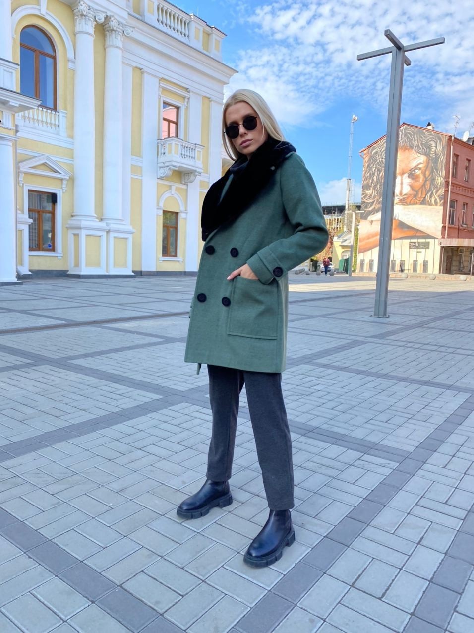 Демисезонное двубортное пальто MILIRUD Двубортное пальто размер цвет хаки, Демисезонное двубортное пальто MILIRUD Двубортное пальто размер S цвет хаки
Демисезонное двубортное пальто MILIRUD Двубортное пальто размер цвет хаки, Демисезонное двубортное пальто MILIRUD Двубортное пальто размер S цвет хаки