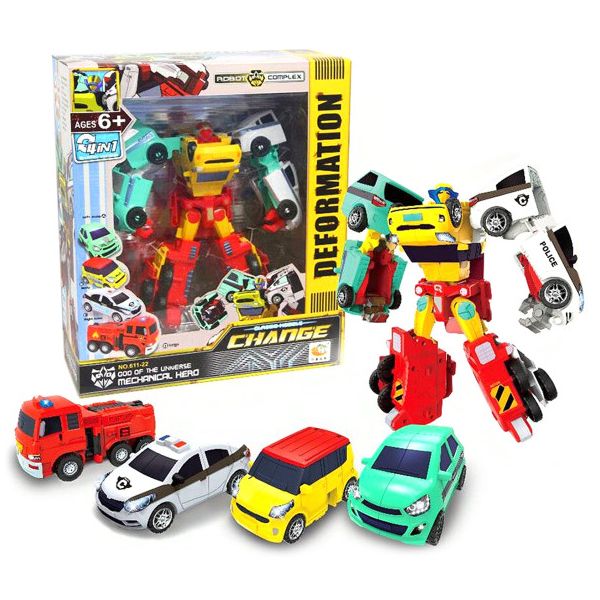 Игровой набор Y.T.W.J Трансформер тобот DEFORMATION 611-22 Кватран 4в1 (181328)
Игровой набор Y.T.W.J Трансформер тобот DEFORMATION 611-22 Кватран 4в1 (181328)