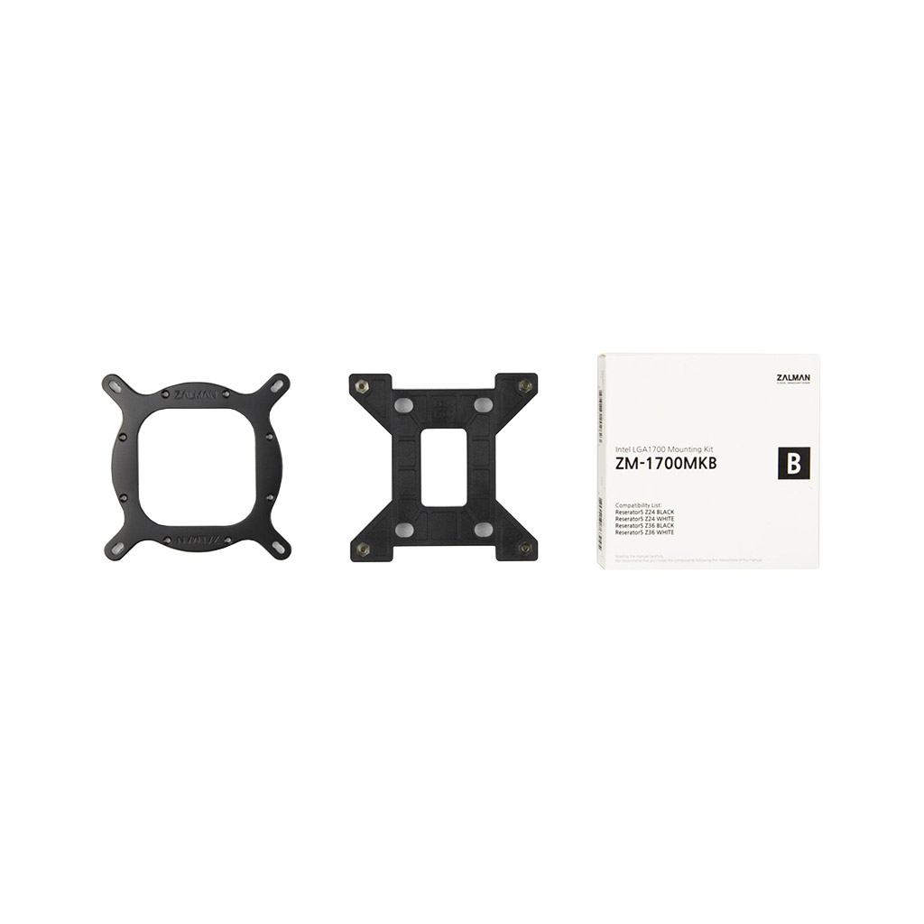 Установочный комплект Zalman LGA1700 для RESERATOR5Z24BLACK/WHITE, RESERATOR5Z36BLACK/WHI (ZM-1700MKB)
Установочный комплект Zalman LGA1700 для RESERATOR5Z24BLACK/WHITE, RESERATOR5Z36BLACK/WHI (ZM-1700MKB)