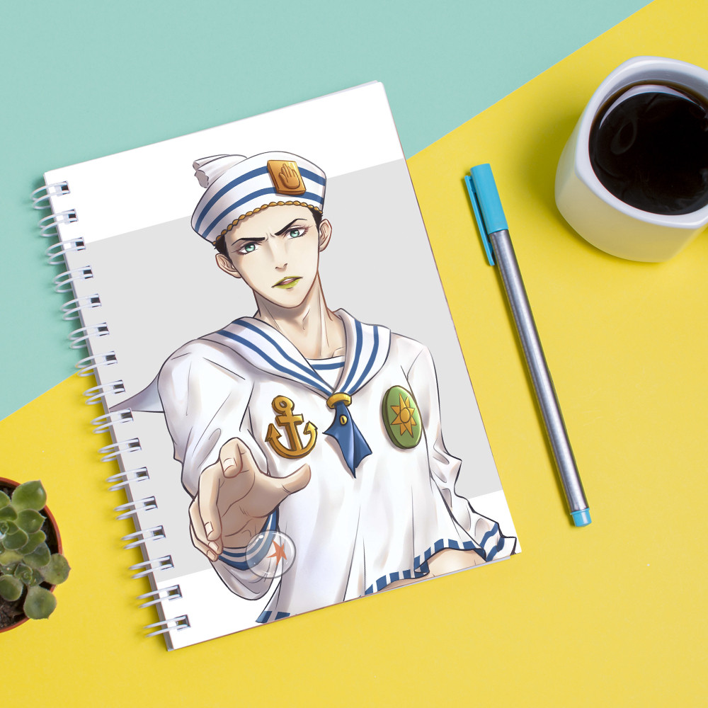 Скетчбук Sketchbook для рисования с принтом oJo’s Bizarre Adventure - Невероятные приключения ДжоДжо 7
Скетчбук Sketchbook для рисования с принтом oJo’s Bizarre Adventure - Невероятные приключения ДжоДжо 7