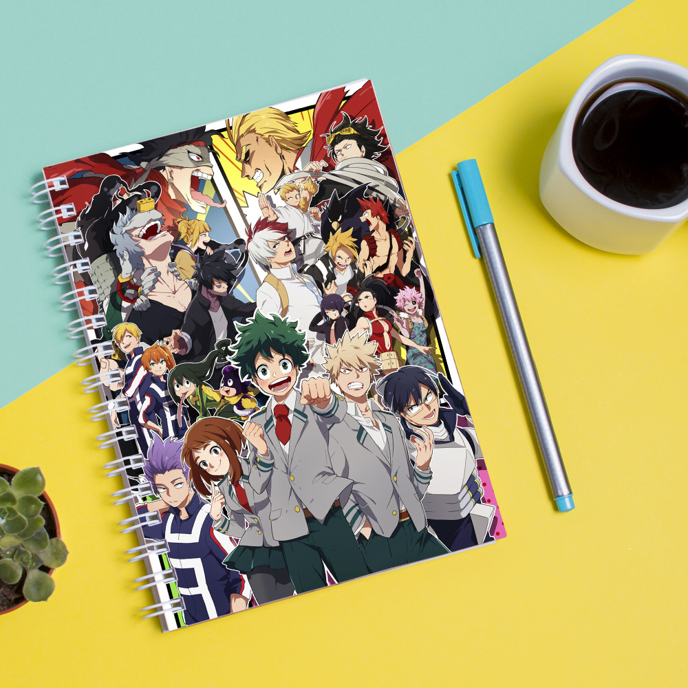 Скетчбук Sketchbook для рисования с принтом My Hero Academia - Моя геройская академия 17
Скетчбук Sketchbook для рисования с принтом My Hero Academia - Моя геройская академия 17