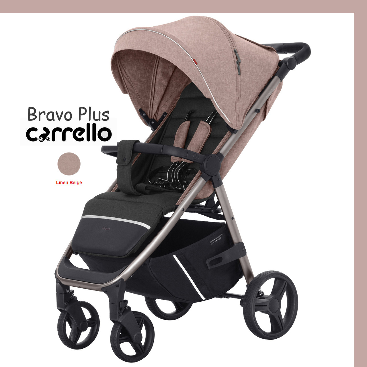 Детская прогулочная коляска CARRELLO Bravo Plus CRL-8512/1 Linen Beige Бежевый (CRL-8512/1 Linen Beige)
Детская прогулочная коляска CARRELLO Bravo Plus CRL-8512/1 Linen Beige Бежевый (CRL-8512/1 Linen Beige)