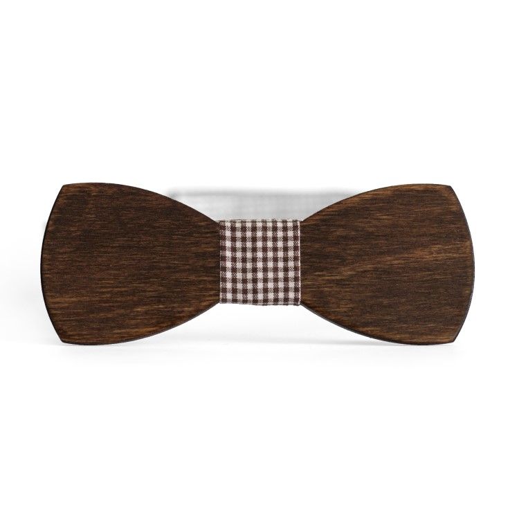 Деревянная Галстук Бабочка Gofin Класическая Темная С Клетчастой Тканью Gbdh-8015 
Деревянная Галстук Бабочка Gofin Класическая Темная С Клетчастой Тканью Gbdh-8015