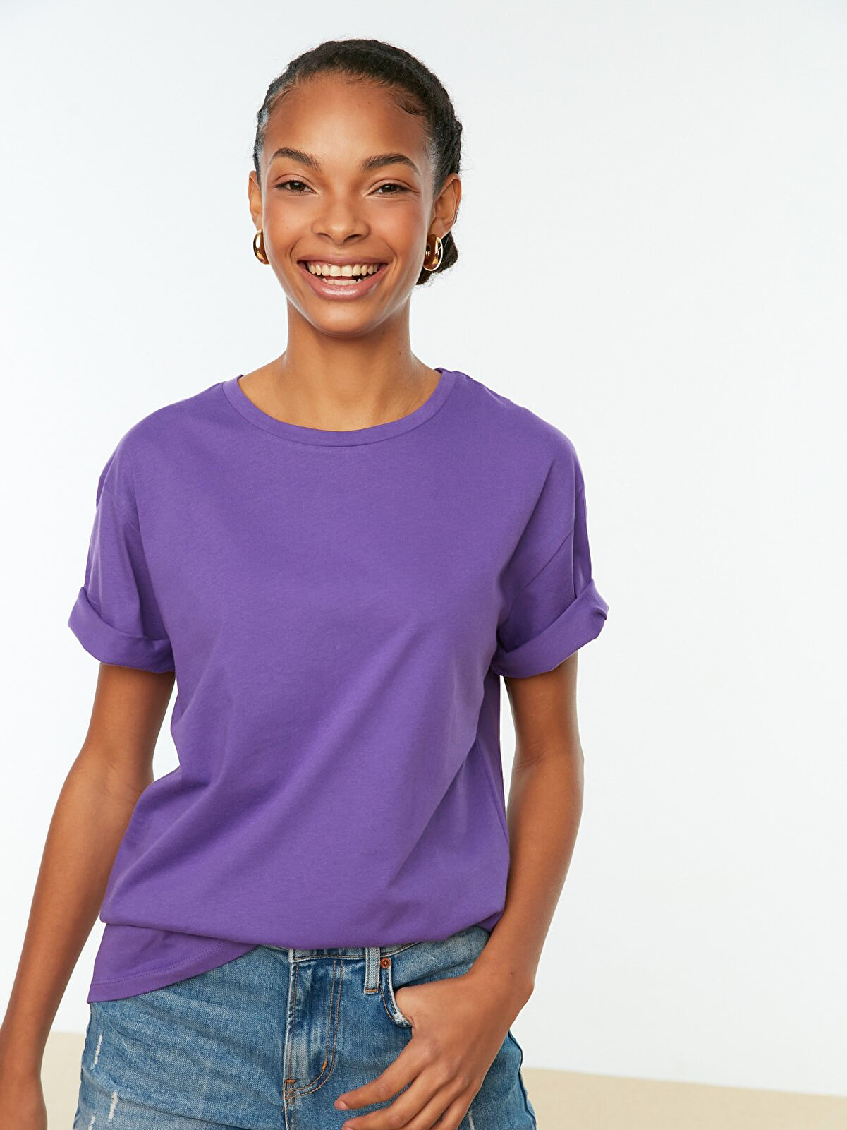 Футболка Trendyol TWOSS20TS0134 - Purple, Футболка Trendyol TWOSS20TS0134 M-L Purple
Футболка Trendyol TWOSS20TS0134 - Purple, Футболка Trendyol TWOSS20TS0134 M-L Purple