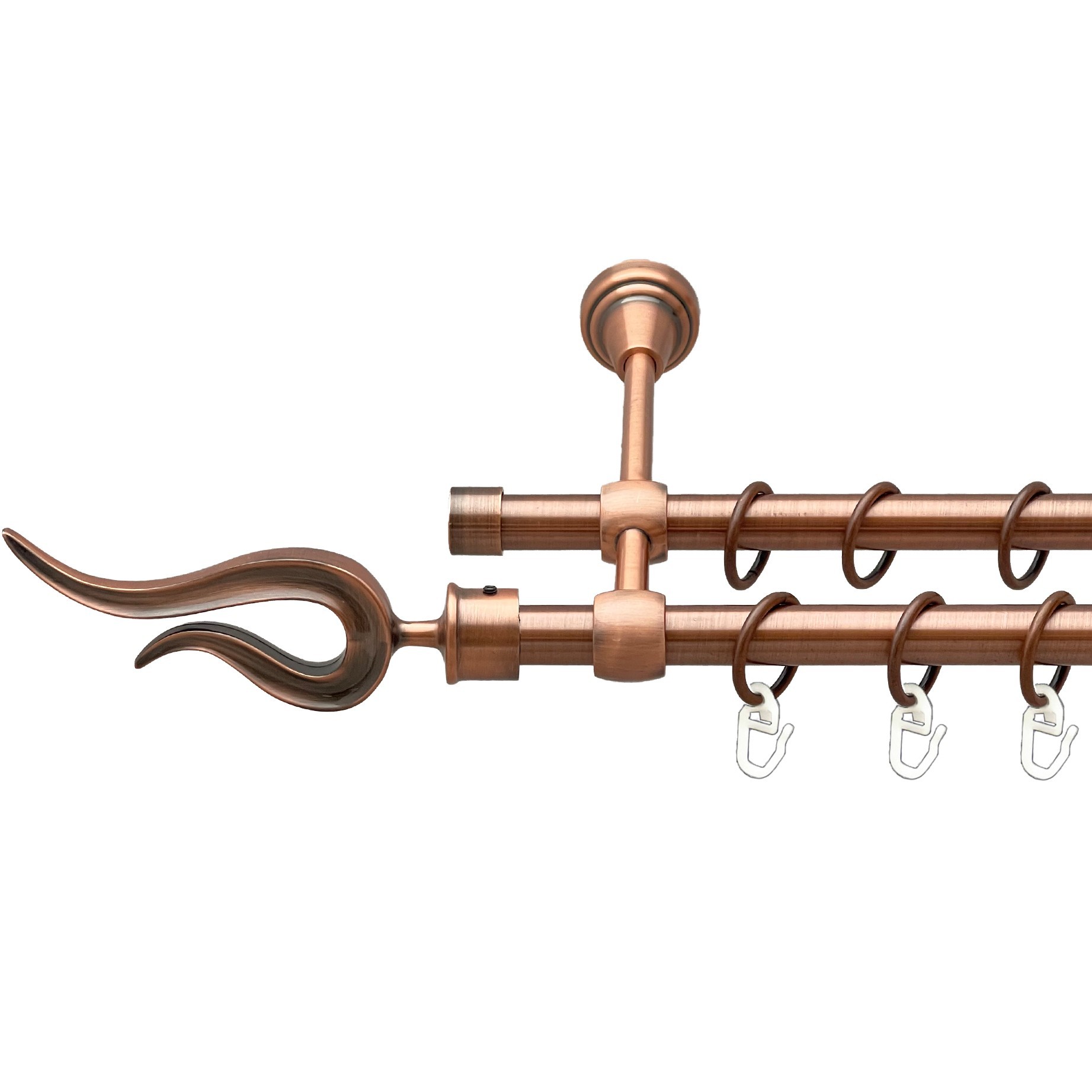 Карниз Orvit Віоло металевий дворядний литий гладка труба кільце металеве Мідь 16\16 мм 240 см (00-00019549)
Карниз Orvit Віоло металевий дворядний литий гладка труба кільце металеве Мідь 16\16 мм 240 см (00-00019549)