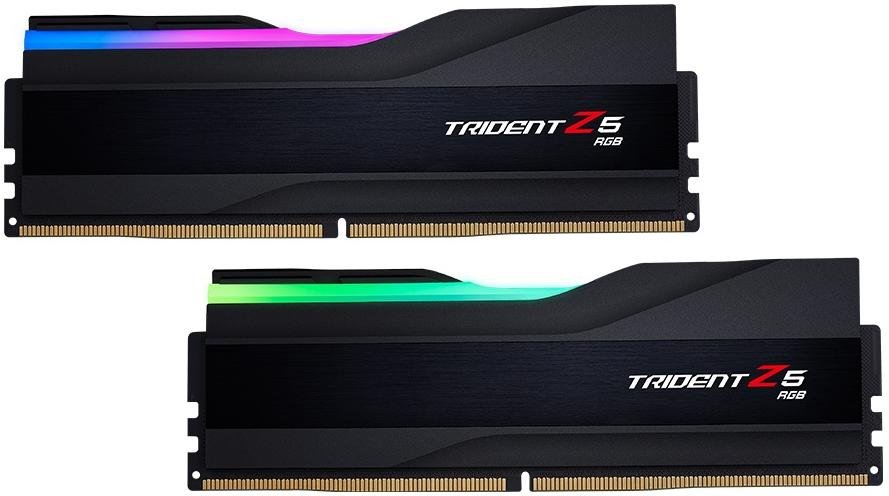 Модуль пам'яті для комп'ютера G.SKILL Trident Z5 RGB Black DDR5 2x16GB (F5-6000J3636F16GX2-TZ5RK)
Модуль пам'яті для комп'ютера G.SKILL Trident Z5 RGB Black DDR5 2x16GB (F5-6000J3636F16GX2-TZ5RK)