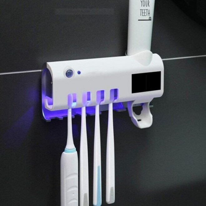 Диспенсер для зубної пасти + стерилізатор для зубних щіток toothbrush sterilizer zsw-y01
Диспенсер для зубної пасти + стерилізатор для зубних щіток toothbrush sterilizer zsw-y01