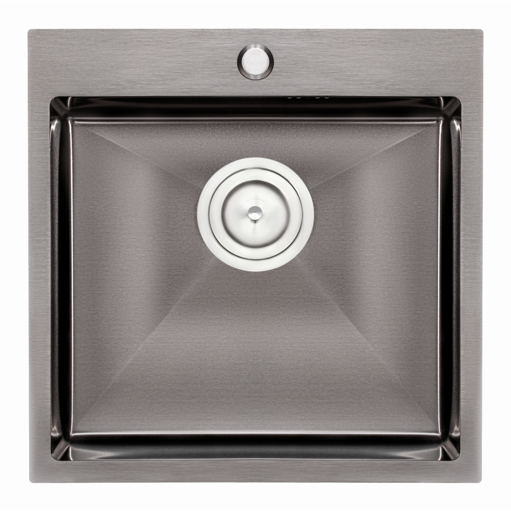 Кухонная мойка Qtap D5050BL Black 2.7/1.0 мм Черная Квадратная (QTD5050BLPVD10)
Кухонная мойка Qtap D5050BL Black 2.7/1.0 мм Черная Квадратная (QTD5050BLPVD10)