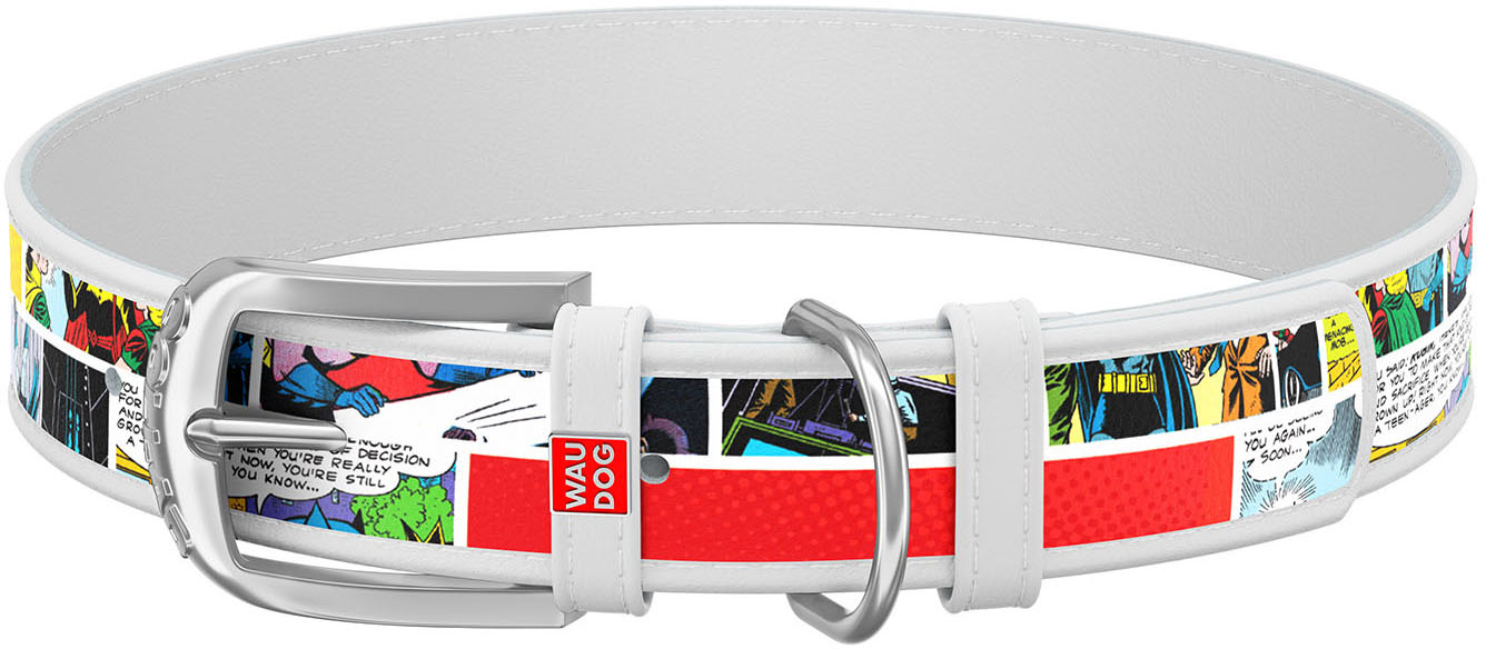 Ошейник для собак кожаный Collar WAUDOG Design с QR паспортом, рисунок "Бэтмен1", XL, Ш 35 мм, Дл 44-58 см (0035-1003-15)
Ошейник для собак кожаный Collar WAUDOG Design с QR паспортом, рисунок "Бэтмен1", XL, Ш 35 мм, Дл 44-58 см (0035-1003-15)