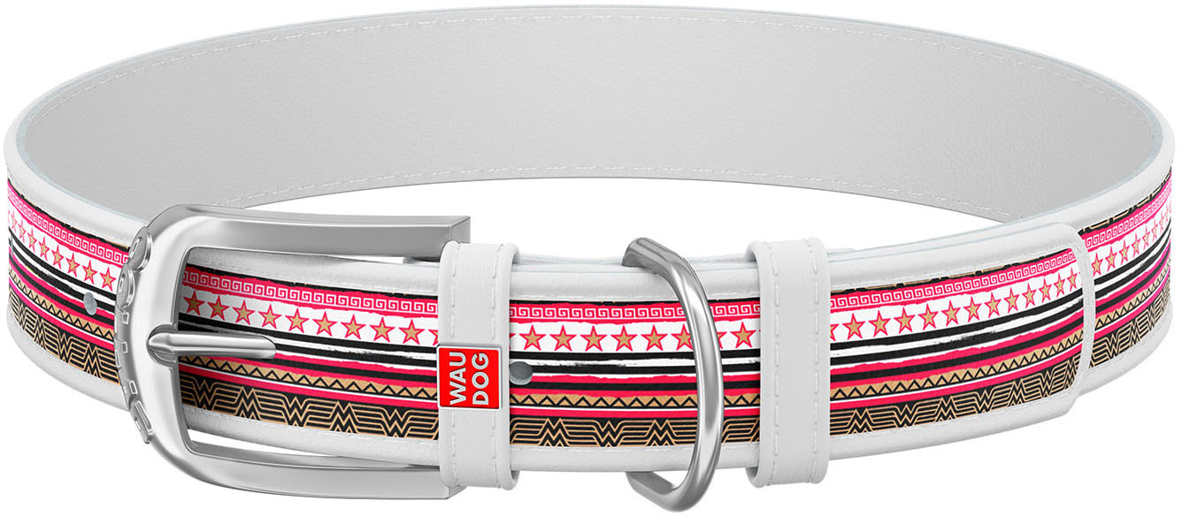 Ошейник для собак кожаный Collar WAUDOG Design с QR паспортом, рисунок "Чудо-женщина", S, Ш 15 мм, Дл 26-35 см (0015-1009-15)
Ошейник для собак кожаный Collar WAUDOG Design с QR паспортом, рисунок "Чудо-женщина", S, Ш 15 мм, Дл 26-35 см (0015-1009-15)