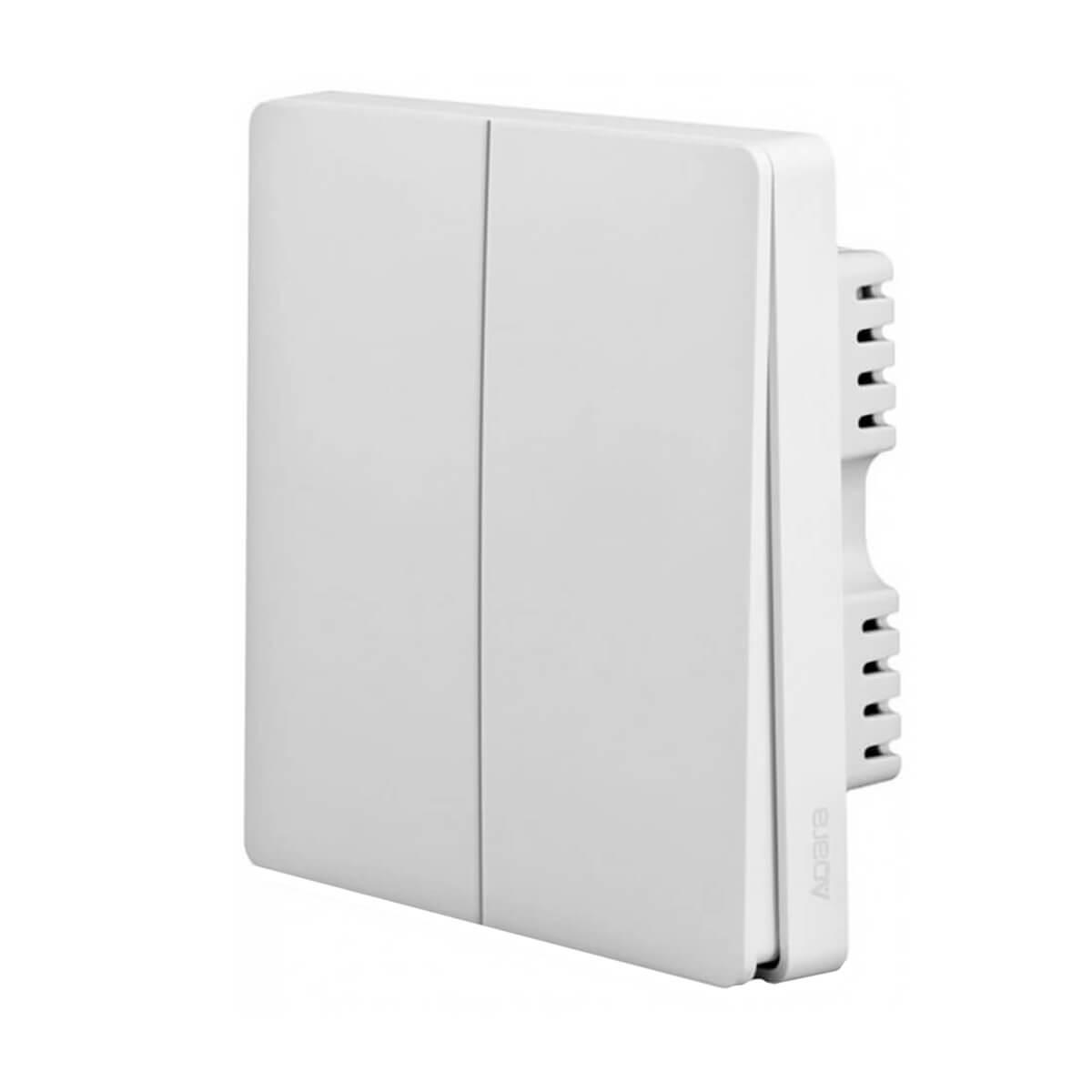 Выключатель с нулевой линией Aqara Light Switch Line-Neutral Double-Button QBKG12LM AK016CNW01
Выключатель с нулевой линией Aqara Light Switch Line-Neutral Double-Button QBKG12LM AK016CNW01