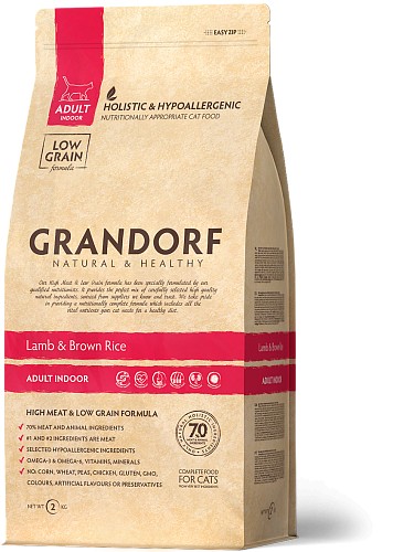 Сухой корм ГРАНДОРФ Для взрослых кошек GRANDORF Adult Indoor ягненок с рисом 2 кг
Сухой корм ГРАНДОРФ Для взрослых кошек GRANDORF Adult Indoor ягненок с рисом 2 кг