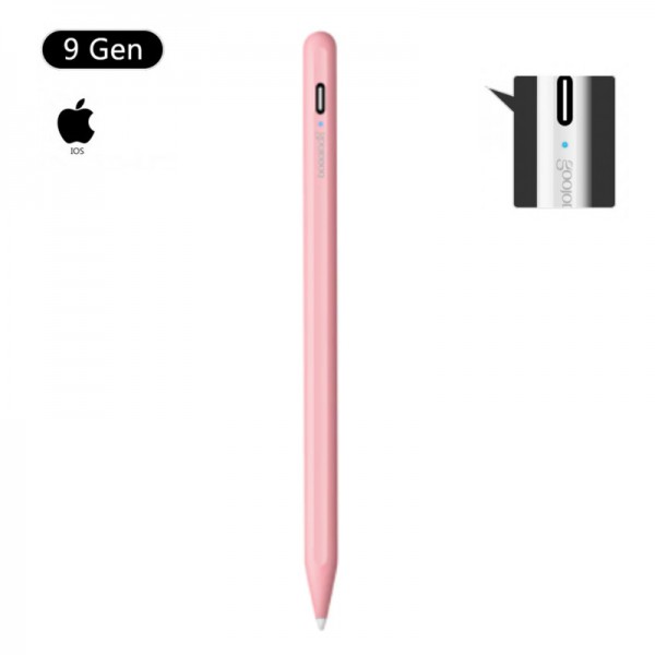 Стилус для планшета Apple iPad 2018-2021 Goojodoq 9 Gen Magnetic Type-C 1.2mm Pink
Стилус для планшета Apple iPad 2018-2021 Goojodoq 9 Gen Magnetic Type-C 1.2mm Pink