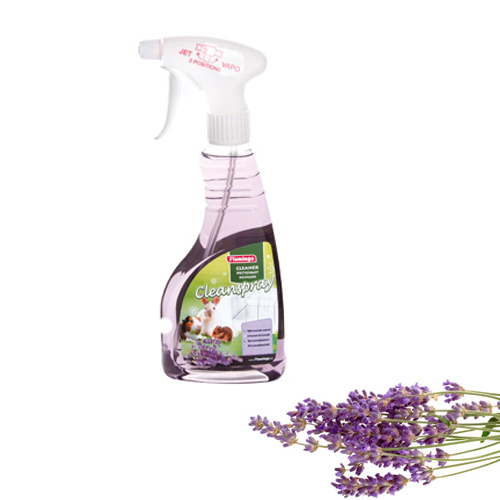 Спрей для очистки клеток грызунов с запахом лаванды Clean Spray Lavender, 0,5 л, Karlie-Flamingo
Спрей для очистки клеток грызунов с запахом лаванды Clean Spray Lavender, 0,5 л, Karlie-Flamingo
