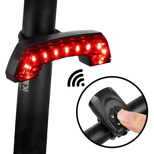 Задний велосипедный фонарь BG-806-11SMD с указанием поворотов + звонок, ЗУ micro USB, встр. аккум., пульт управления
Задний велосипедный фонарь BG-806-11SMD с указанием поворотов + звонок, ЗУ micro USB, встр. аккум., пульт управления