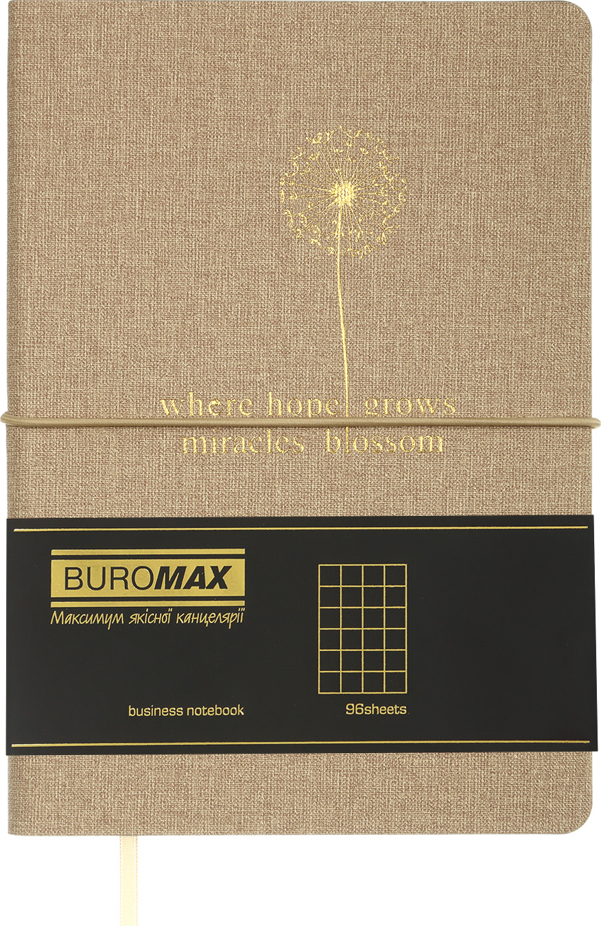 Блокнот деловой Buromax Nice A5 в клетку 96 листов обложка из искусственной кожи Бежевый (BM.295115-28)
Блокнот деловой Buromax Nice A5 в клетку 96 листов обложка из искусственной кожи Бежевый (BM.295115-28)