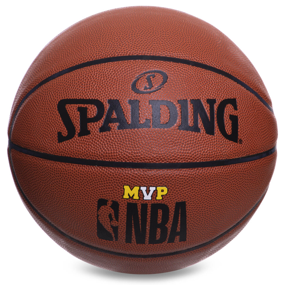 Мяч баскетбольный Composite Leather SPALDING NBA Mvp Brick All Surface 76281Z №7 коричневый
Мяч баскетбольный Composite Leather SPALDING NBA Mvp Brick All Surface 76281Z №7 коричневый