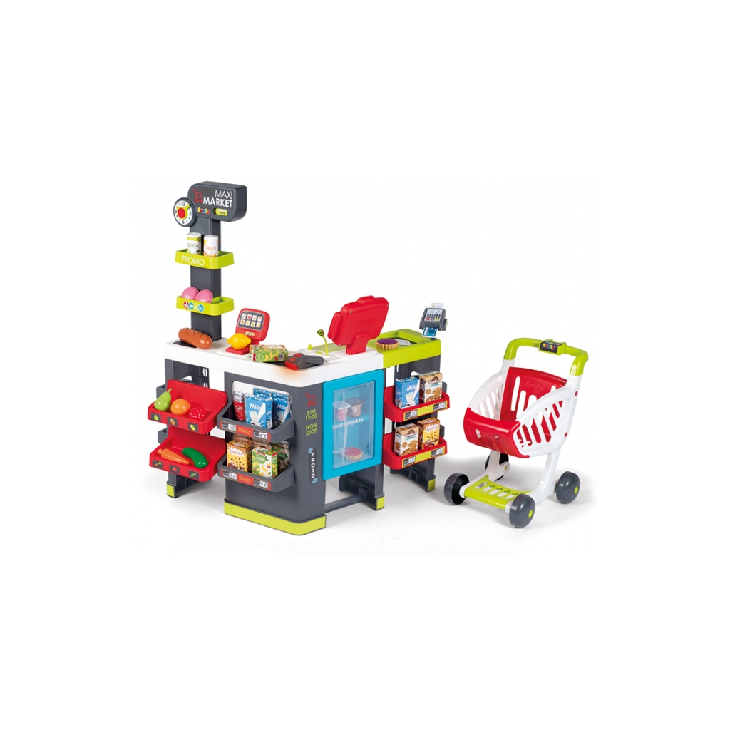 Игровой набор Smoby Интерактивный супермаркет Макси со звуковыми и световыми эфф (350229)
Игровой набор Smoby Интерактивный супермаркет Макси со звуковыми и световыми эфф (350229)
