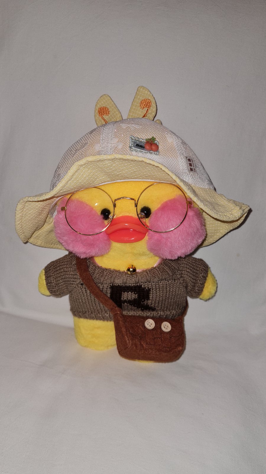 Мягкая игрушка Плюшевая ЛалаФанФан Уточка Lalafanfan Duck в одежде 32 см желтый 2
Мягкая игрушка Плюшевая ЛалаФанФан Уточка Lalafanfan Duck в одежде 32 см желтый 2