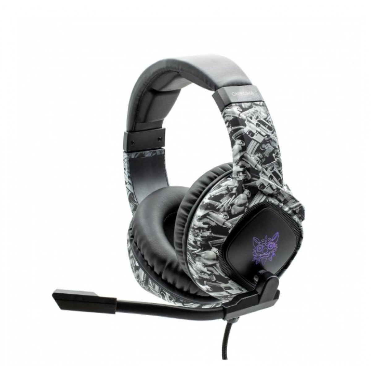 Наушники игровые ONIKUMA K19 Camouflage grey
Наушники игровые ONIKUMA K19 Camouflage grey