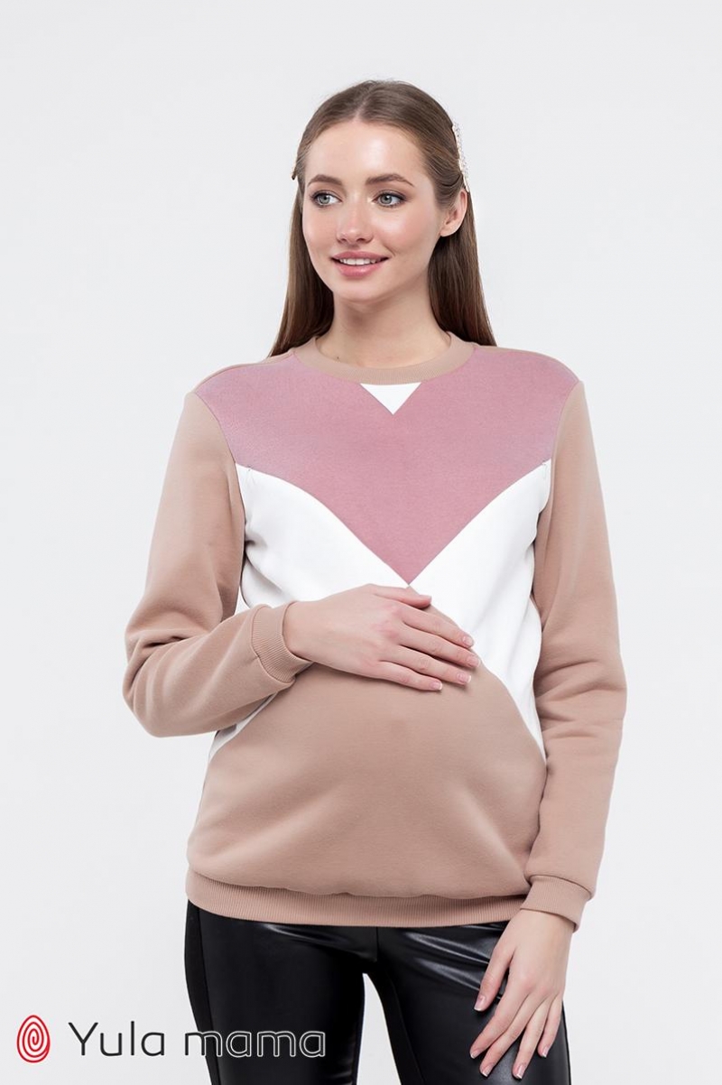 Свитшот с начесом для беременных и кормящих Юла мама Cat Warm Бежевый SW-49.111, Свитшот с начесом для беременных и кормящих Юла мама Cat Warm XS Бежевый SW-49.111
Свитшот с начесом для беременных и кормящих Юла мама Cat Warm Бежевый SW-49.111, Свитшот с начесом для беременных и кормящих Юла мама Cat Warm XS Бежевый SW-49.111
