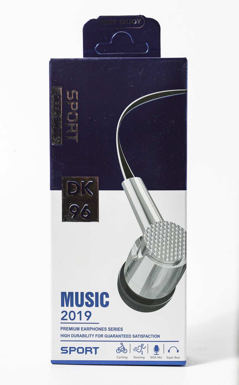 Наушники Just Enjoy Sport 1,2м DK96
Наушники Just Enjoy Sport 1,2м DK96