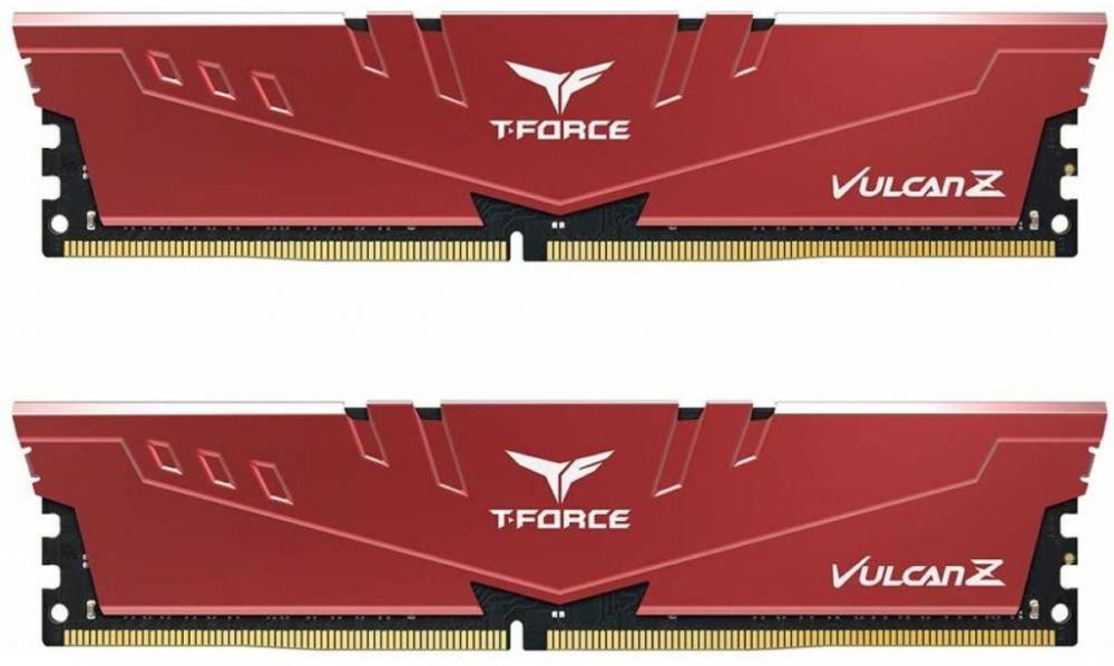 Оперативная память Team T-Force Vulcan Z DDR4-3000 16384MB PC-24000 (Kit of 2x8192) Red (TLZRD416G3000HC16CDC01)
Оперативная память Team T-Force Vulcan Z DDR4-3000 16384MB PC-24000 (Kit of 2x8192) Red (TLZRD416G3000HC16CDC01)