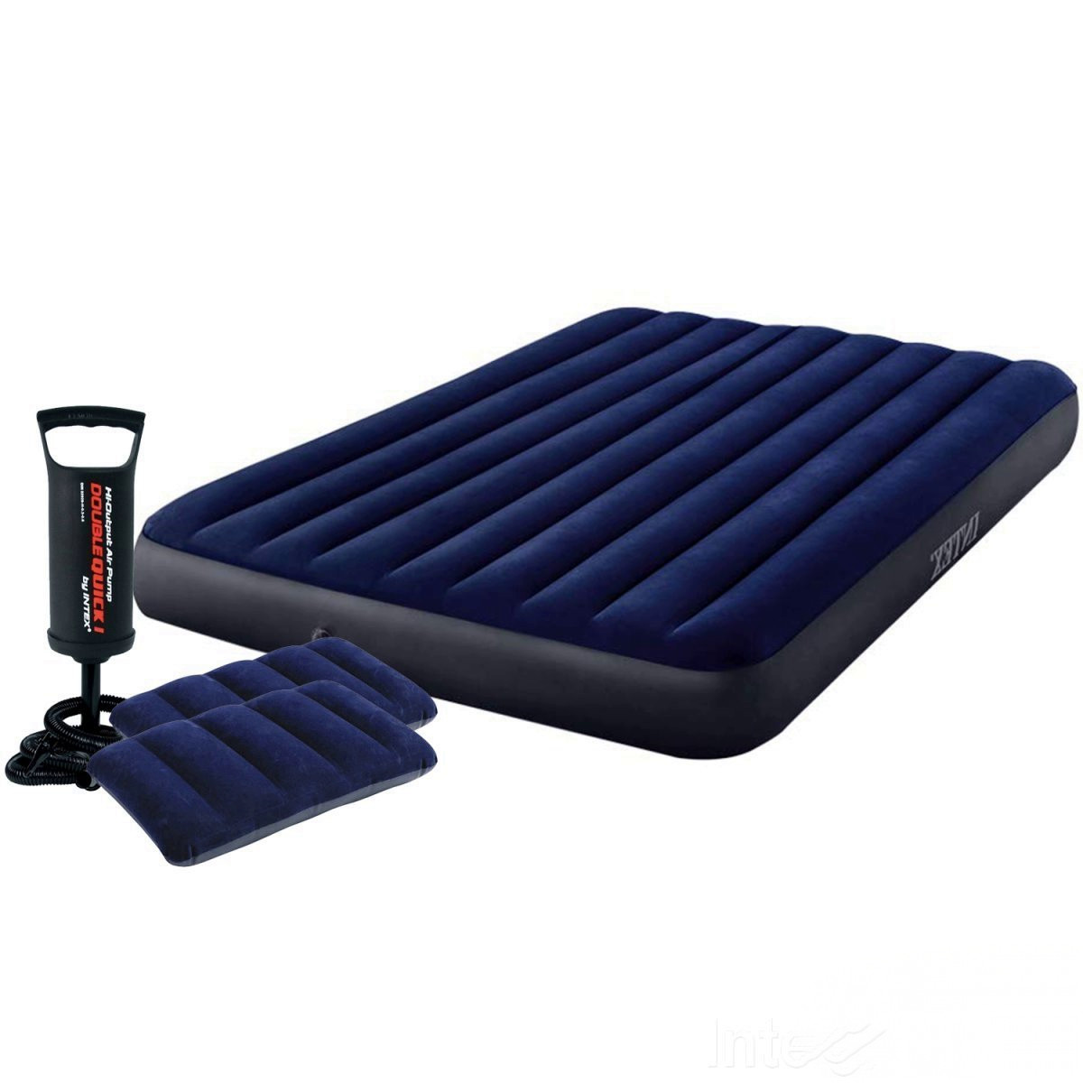 Двухместный надувной матрас Intex Classic Downy Airbed, 203 х 152 х 25 см, с двумя подушками, ручным насосом
Двухместный надувной матрас Intex Classic Downy Airbed, 203 х 152 х 25 см, с двумя подушками, ручным насосом