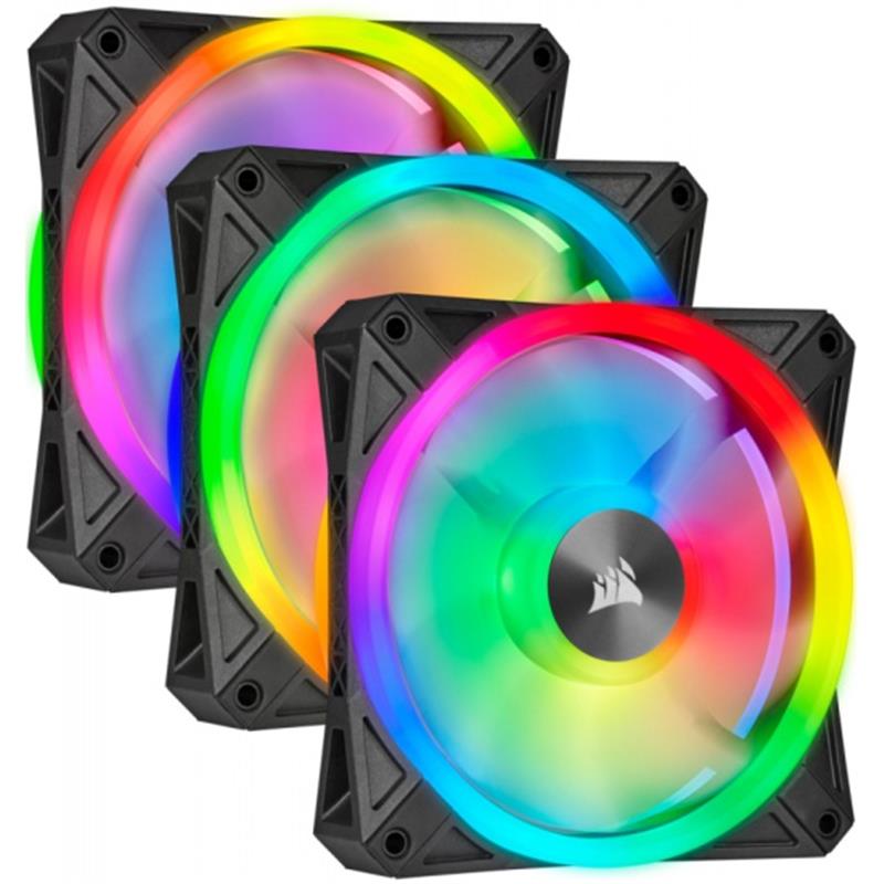 Вентилятор Corsair iCUE QL120 RGB 3 Fan Pack (CO-9050098-WW), 120x120x25мм, 4-pin PWM, черный
Вентилятор Corsair iCUE QL120 RGB 3 Fan Pack (CO-9050098-WW), 120x120x25мм, 4-pin PWM, черный