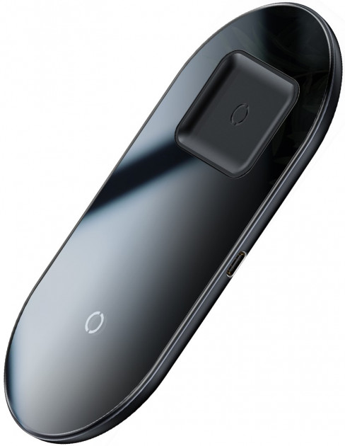 Беспроводное зарядное устройство Baseus Simple 2in1 (WXJK-A01) Crystal Black (Phone + Pods)
Беспроводное зарядное устройство Baseus Simple 2in1 (WXJK-A01) Crystal Black (Phone + Pods)