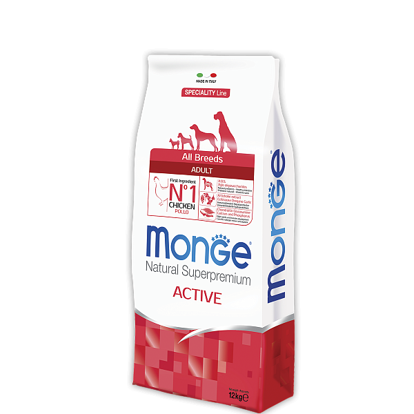 Корм для активных собак всех пород Monge DOG All Breeds Adult Active с курицей 15 кг(70080996)
Корм для активных собак всех пород Monge DOG All Breeds Adult Active с курицей 15 кг(70080996)