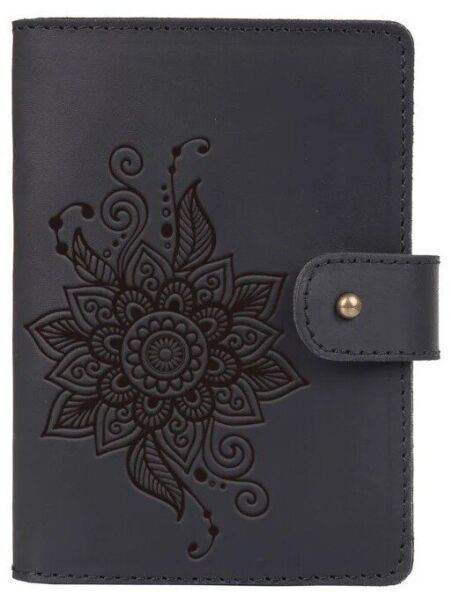 Обложка для паспорта из кожи Hi Art «Mehendi Classic» PB-02/1 Shabby Night Черный
Обложка для паспорта из кожи Hi Art «Mehendi Classic» PB-02/1 Shabby Night Черный