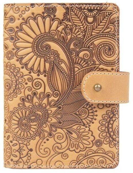 Обложка для паспорта из кожи Hi Art «Mehendi Art» PB-03S/1 Shabby Honey Песочный
Обложка для паспорта из кожи Hi Art «Mehendi Art» PB-03S/1 Shabby Honey Песочный