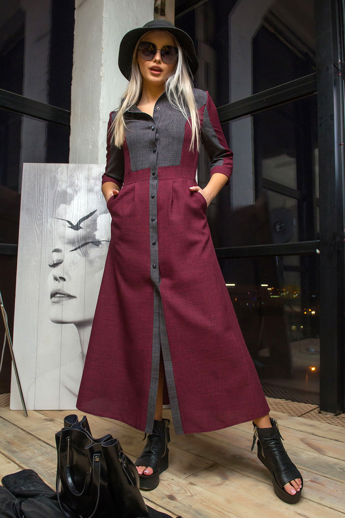 Платье FLFashion Френсис УПФ 3003 повседневное удлиненное миди бордовое, Платье FLFashion Френсис УПФ 3003 повседневное удлиненное миди 48 бордовое
Платье FLFashion Френсис УПФ 3003 повседневное удлиненное миди бордовое, Платье FLFashion Френсис УПФ 3003 повседневное удлиненное миди 48 бордовое