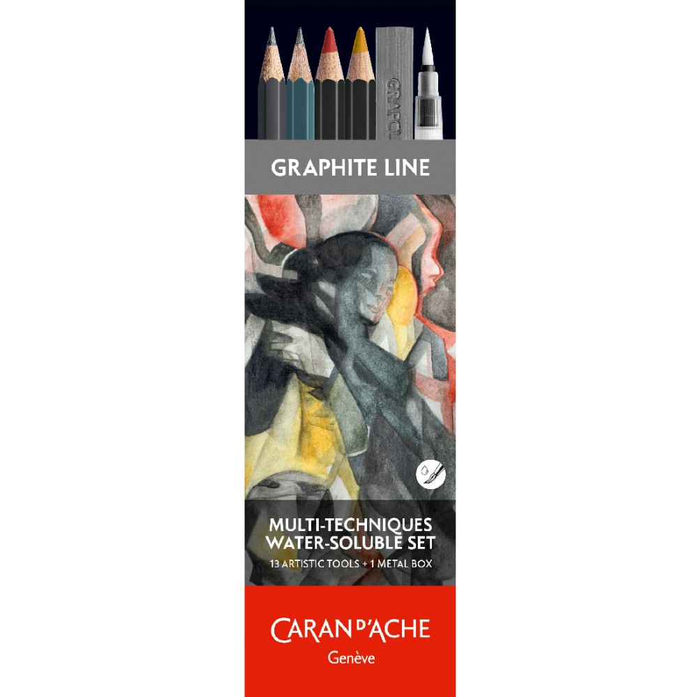 Набір Caran d'Ache Artist Multi-Techniques Металевий бокс, 13 предметів (7630002339780)
Набір Caran d'Ache Artist Multi-Techniques Металевий бокс, 13 предметів (7630002339780)