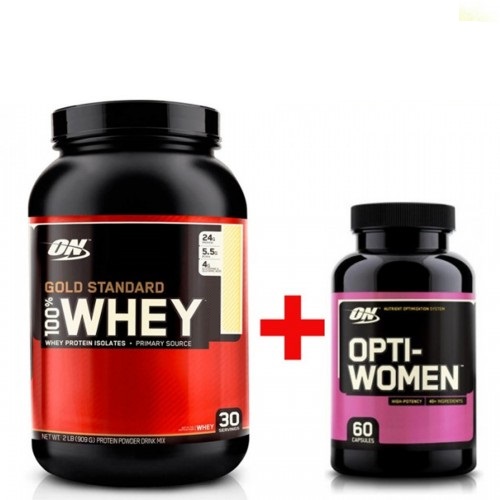 Комплект Optimum Nutrition 100% Whey Gold Standard 907 г Банан + Витамины Opti-Women 60 капс (771230)
Комплект Optimum Nutrition 100% Whey Gold Standard 907 г Банан + Витамины Opti-Women 60 капс (771230)
